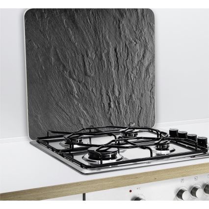 WENKO 2712984500 - Katteplaat ABDECKPLATTE - NEUTRAL 56x50 cm must/läbipaistev