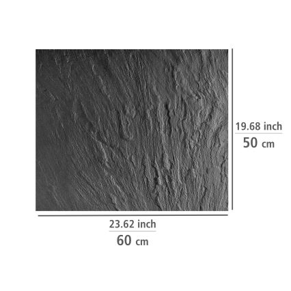WENKO 2713550100 - Tööpinna kaitse SLATE 60x50 cm mitmevärviline
