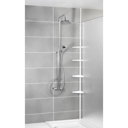 WENKO 3201010100 - nurkne element COMPACT 26x195 cm, valge