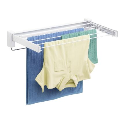 WENKO 3770013100 - Pesukuivatusrest BUTTERFLY 70x13,5 cm hõbedane/valge