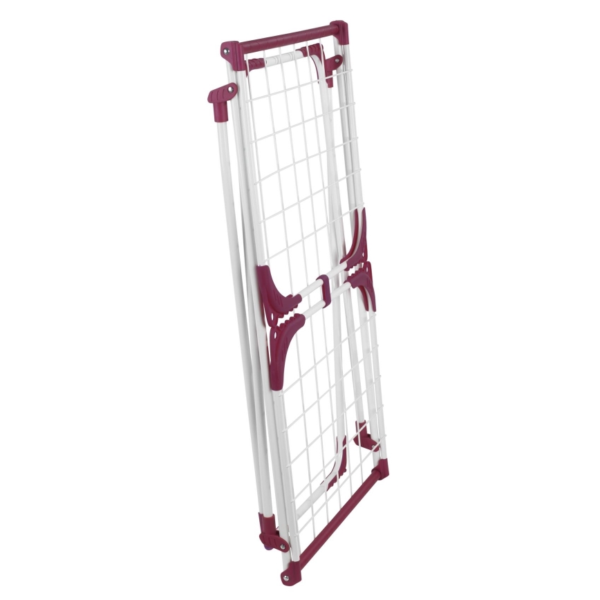 WENKO 3774021100 - Pesukuivatusrest SUMMER DRY 153x76 cm valge/roosa