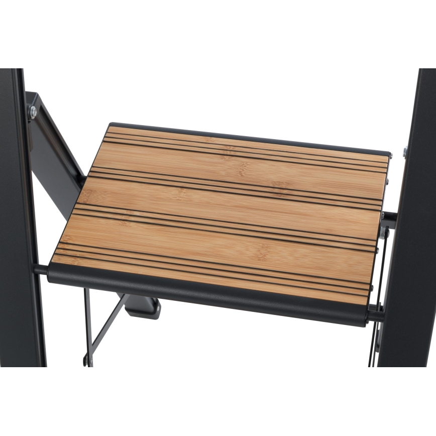 WENKO 50482100 - ALU-DESIGN astmeline redel 44x101 cm must