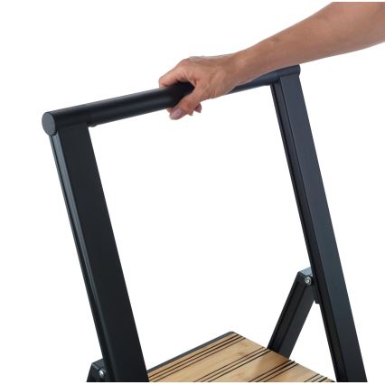 WENKO 50482100 - ALU-DESIGN astmeline redel 44x101 cm must