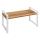 WENKO 53027100 - LOUISA riiul 40 x 20 cm valge/pruun