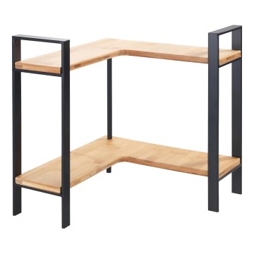 WENKO 53028100 - Riiul LOU 30x33 cm must/pruun