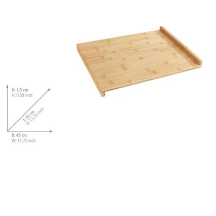WENKO 53033100 - Lõikelaud 45x35 cm, pruun
