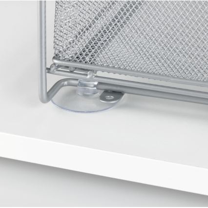WENKO 53140800 - GIOMA hõbedane riiul 35x33,5 cm