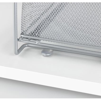 WENKO 53140800 - GIOMA hõbedane riiul 35x33,5 cm