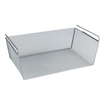 WENKO 53143100 - Hõbedane korv 49x28 cm