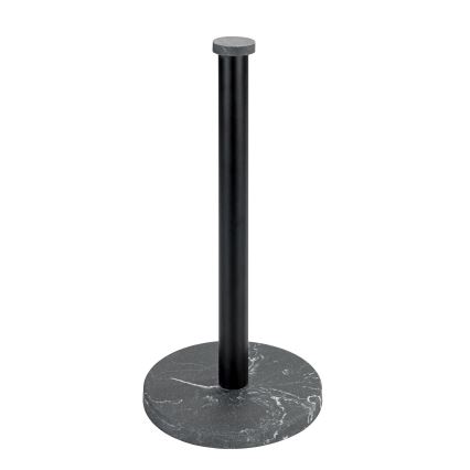 WENKO 53212100 - Köögirätikute hoidik 15x32 cm must