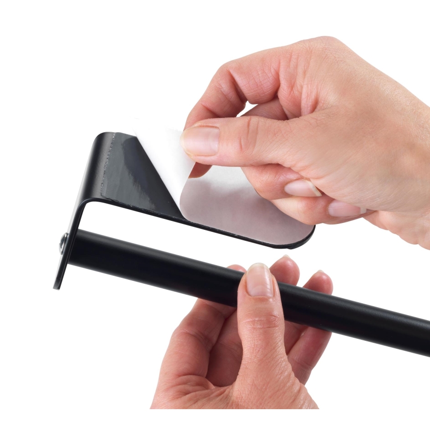 WENKO 53214100 - Rullihoidik NIO 27,5x7 cm must