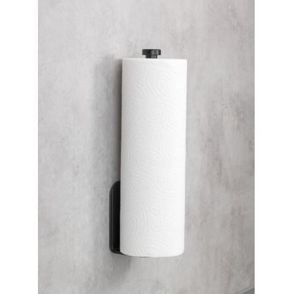 WENKO 53214100 - Rullihoidik NIO 27,5x7 cm must