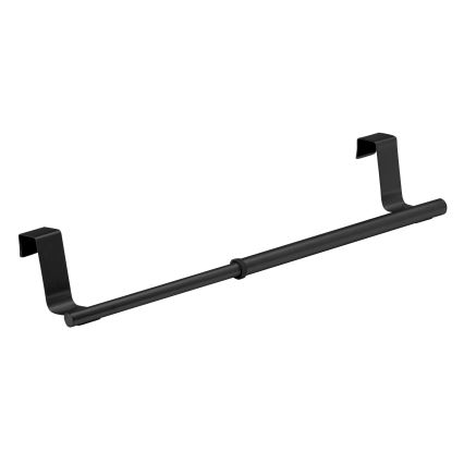 WENKO 53246100 - Rätikuhoidja 7x6 cm roostevaba teras/must