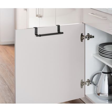 WENKO 53247100 - Rätikuhoidja 36-60 cm, roostevabast terasest, must