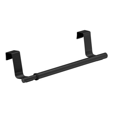 WENKO 53247100 - Rätikuhoidja 7x6 cm roostevabast terasest/must