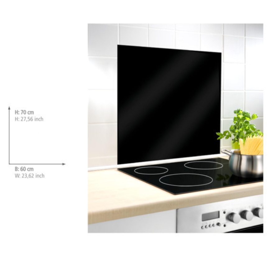 WENKO 53881100 - pritsesein BLACK 60x70 cm, must