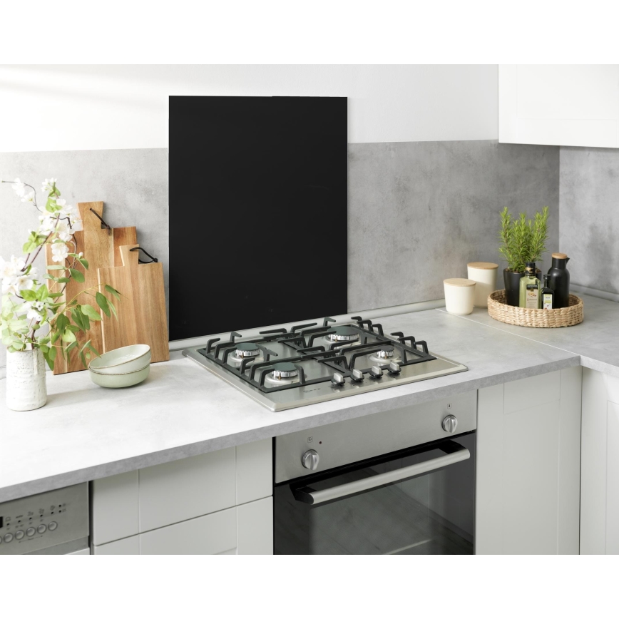 WENKO 53881100 - pritsesein BLACK 60x70 cm, must