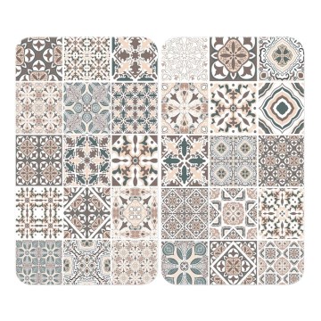 WENKO 53904100 - Pliidiplaadi kate 30x52 cm mitmevärviline/hall/läbipaistev