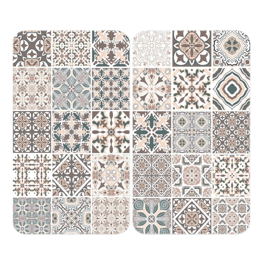 WENKO 53904100 - Pliidiplaadi kate 30x52 cm mitmevärviline/hall/läbipaistev