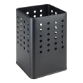 WENKO 54017100 - Söögiriistade hoidja SILIO 11,5x16,5 cm must