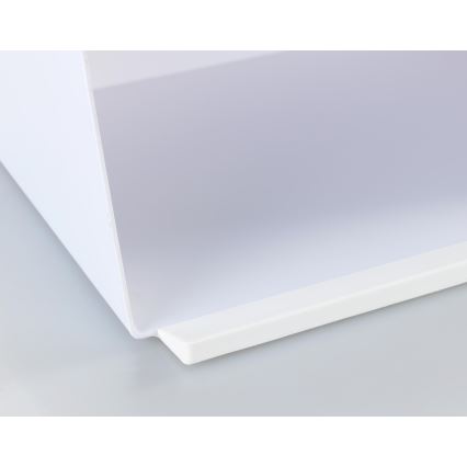 WENKO 54099100 - Leivakast KUBO 35x26,5 cm valge/pruun