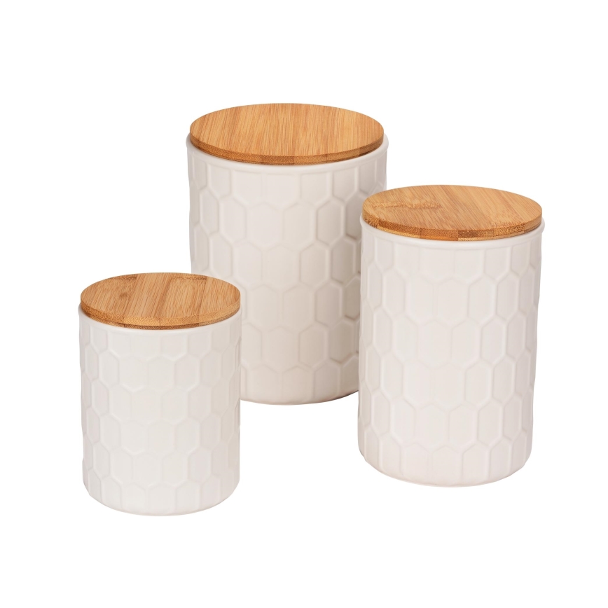 WENKO 54222100 - MAYA-karp 13x17 cm valge/pruun