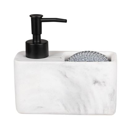 WENKO 54668100 - Seebiannustaja RESA 14,5x14,3 cm valge/must