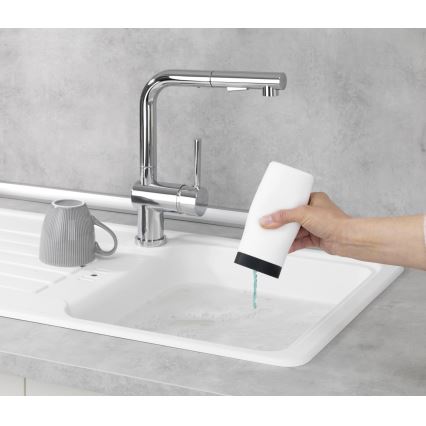 WENKO 54670100 - Annustaja EASY SQUEEZ-E 6x14 cm valge/must