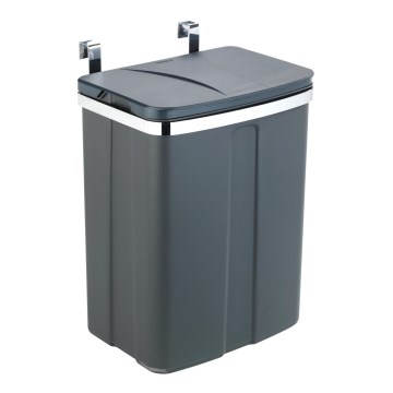 WENKO 54903100 - Uksele kinnitatav korv 26x36,5 cm hall/hõbedane