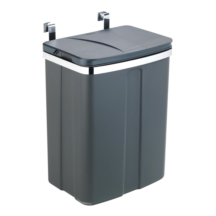 WENKO 54903100 - Uksele kinnitatav korv 26x36,5 cm hall/hõbedane