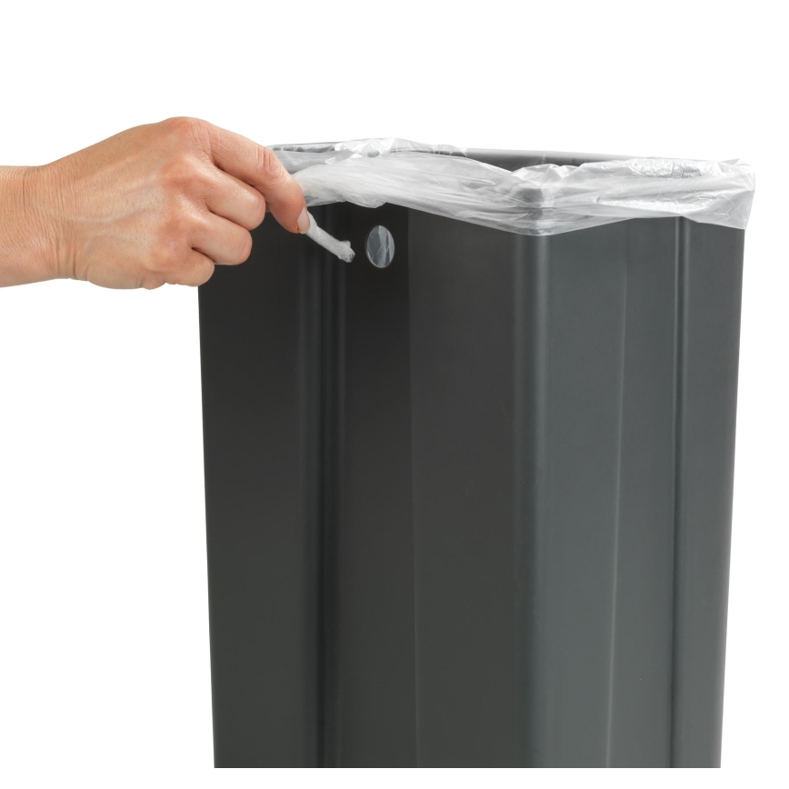 WENKO 54903100 - Uksele kinnitatav korv 26x36,5 cm hall/hõbedane