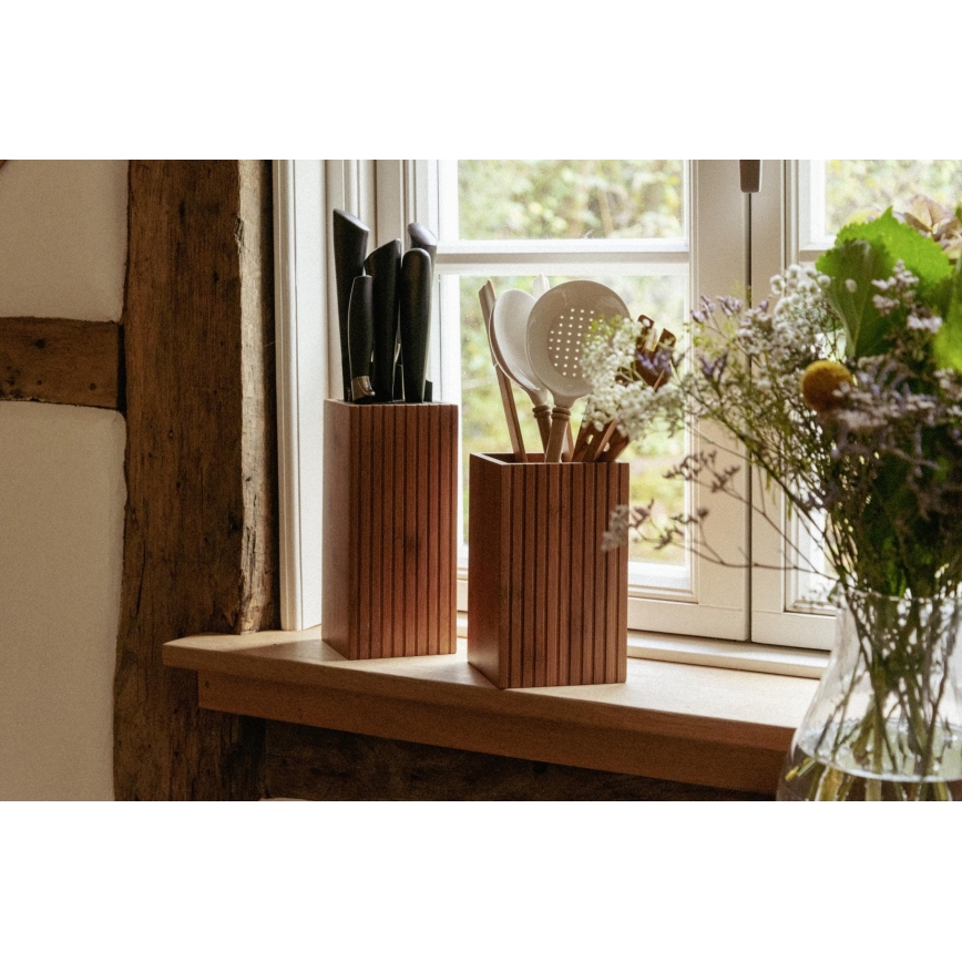 WENKO 54941100 - 3‑osaline köögiriistade komplekt 11x18 cm, pruun