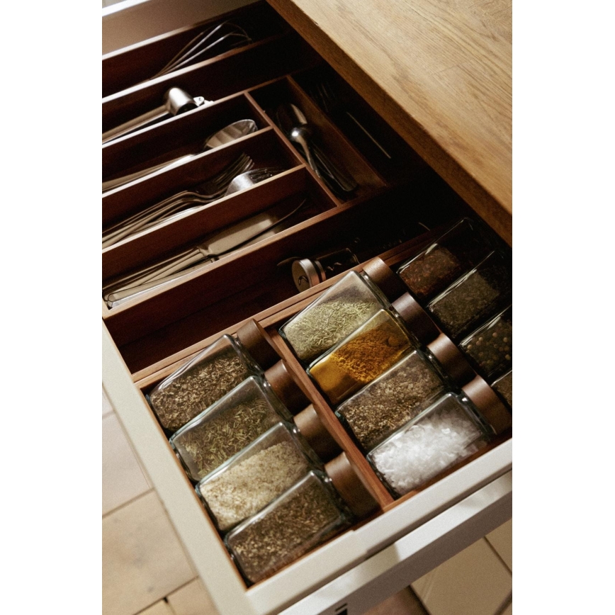 WENKO 54950100 - Vürtsikorraldaja ANNI 38x20 cm pruun