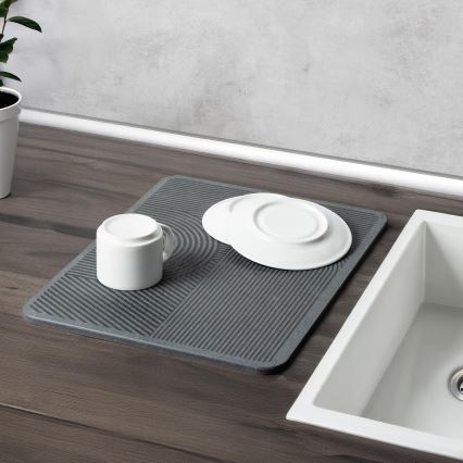 WENKO 54955100 - Kuivatusmatt DAMON 40x30 cm diatomiit/hall