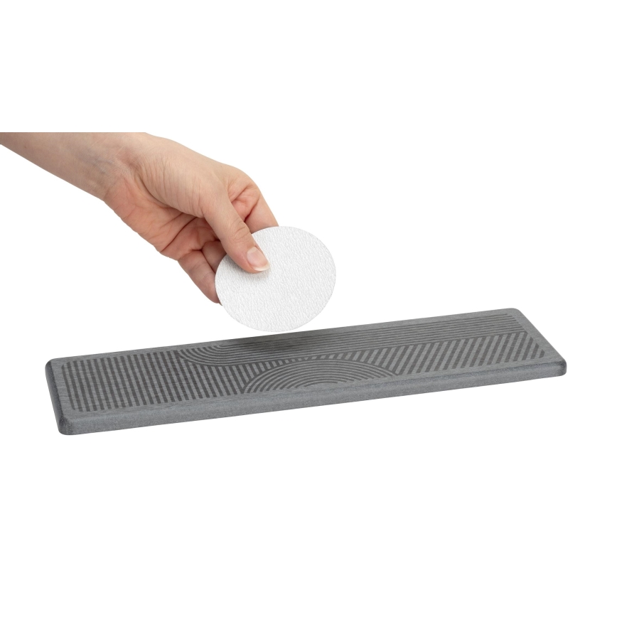 WENKO 54957100 - Tilkumismatt DAMON 30x8 cm, hall