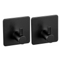 WENKO 55009100 - konks BLACK OUTDOOR KITCHEN 4,5x4,5 cm, roostevaba teras/must