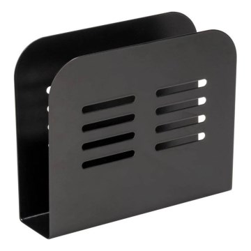 WENKO 55025100-Salvrätikuhoidja BLACK OUTDOOR KITCHEN 15x12,5 cm must