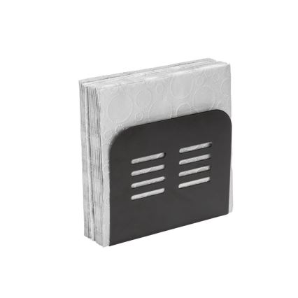 WENKO 55025100-Salvrätikuhoidja BLACK OUTDOOR KITCHEN 15x12,5 cm must