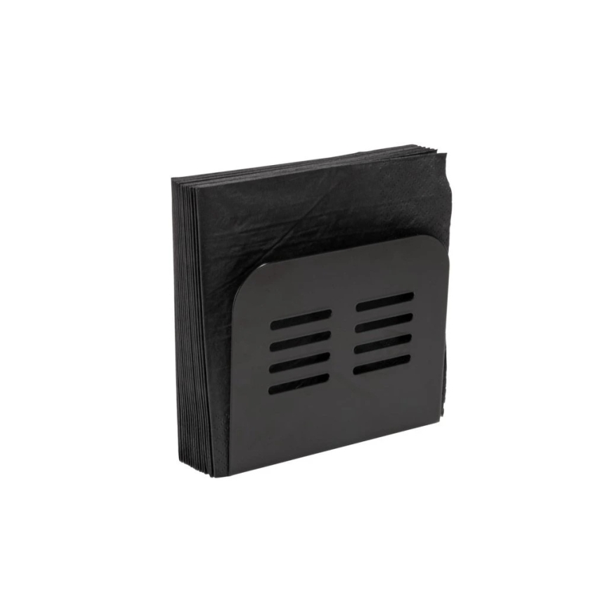 WENKO 55025100-Salvrätikuhoidja BLACK OUTDOOR KITCHEN 15x12,5 cm must