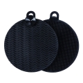 WENKO 55030100 - Must köögisvamm BLACK OUTDOOR KITCHEN 12x1,2 cm