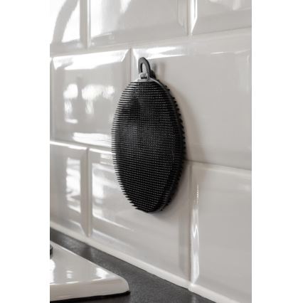 WENKO 55030100 - Must köögisvamm BLACK OUTDOOR KITCHEN 12x1,2 cm