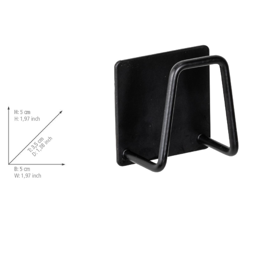 WENKO 55071100 - Kinnitus BLACK OUTDOOR KITCHEN 5x5 cm roostevaba teras/must