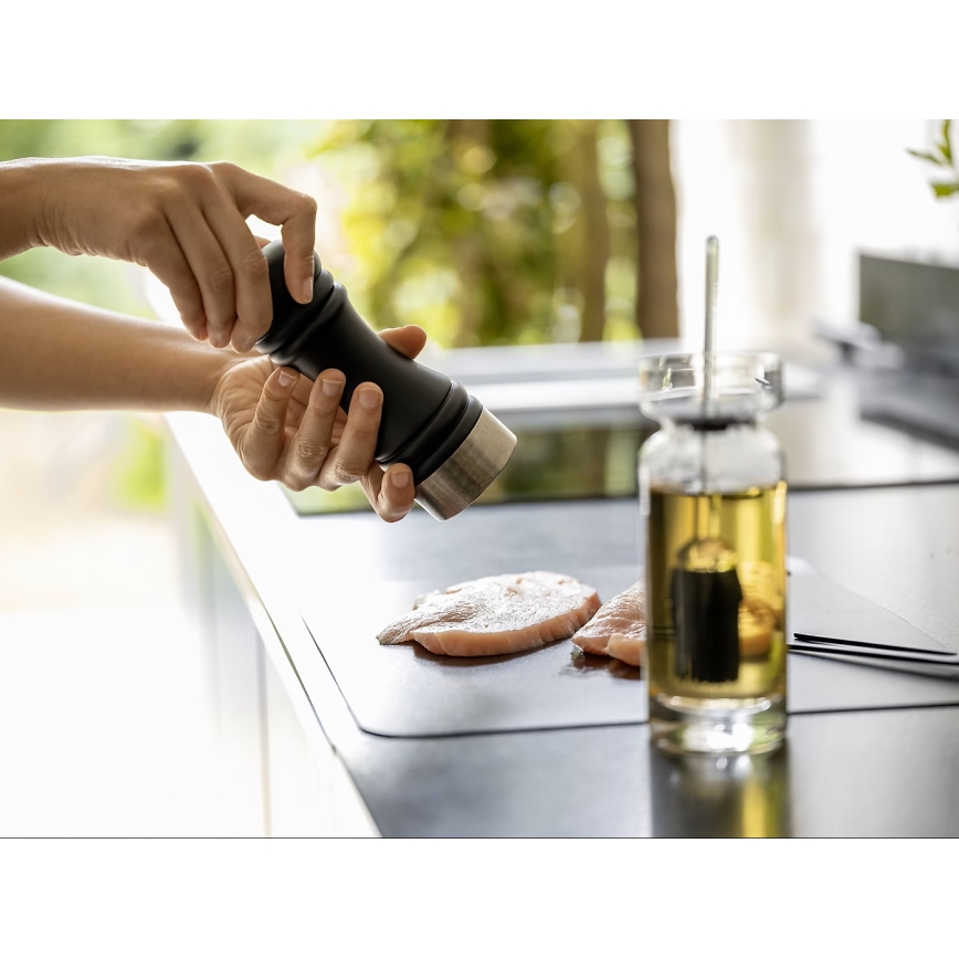 WENKO 55082100-Soolaveski BLACK OUTDOOR KITCHEN 5x17,5 cm hõbe/must/valge