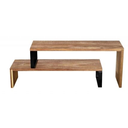 WENKO 55097100-riiul BLACK OUTDOOR KITCHEN 36x16 cm pruun/must