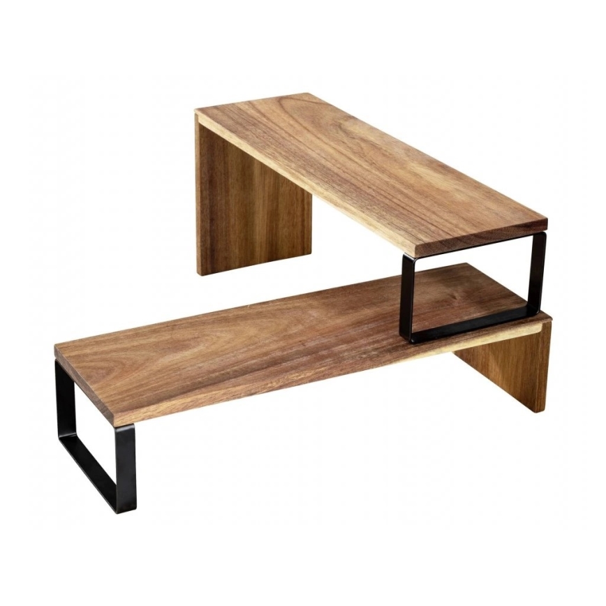 WENKO 55097100-riiul BLACK OUTDOOR KITCHEN 36x16 cm pruun/must