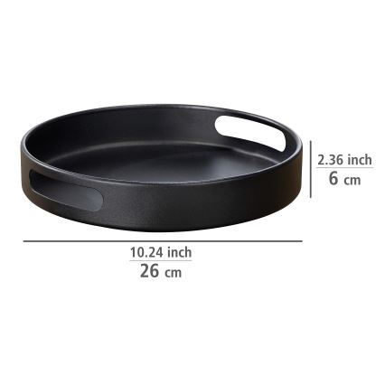 WENKO 55098100 - BLACK OUTDOOR KITCHEN serveerimisalus 26x6 cm must