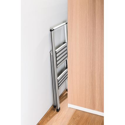 WENKO 601011100 - ALU-DESIGN astmetega alumiiniumredel 44x101 cm hõbedane/must