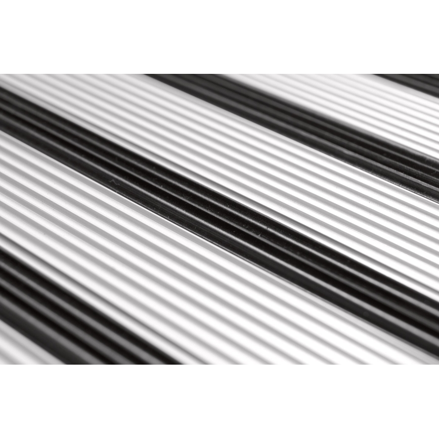 WENKO 601011100 - ALU-DESIGN astmetega alumiiniumredel 44x101 cm hõbedane/must