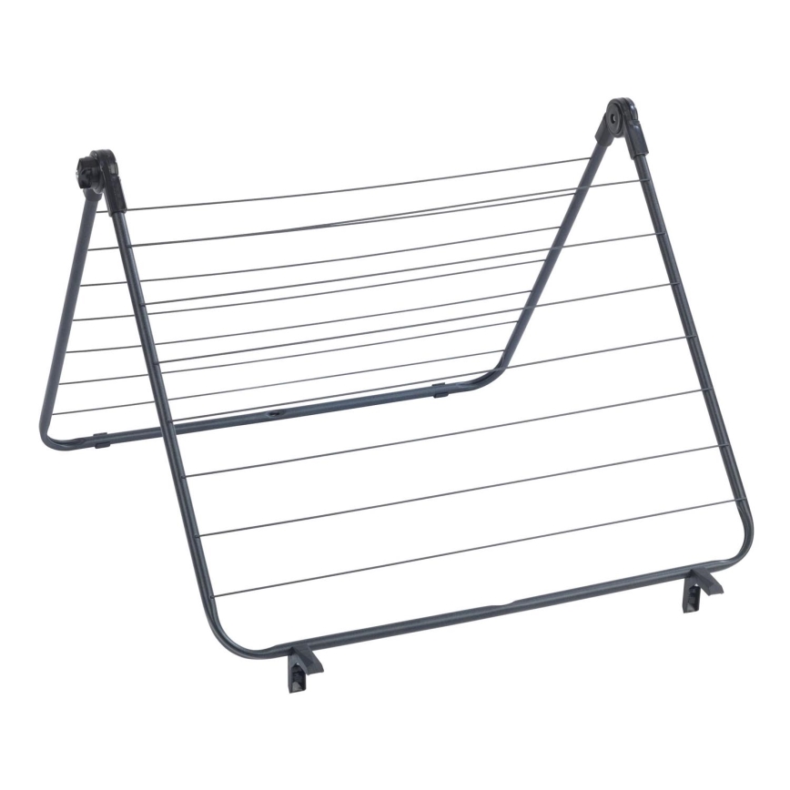 WENKO 63003100 - Pesukuivatusrest CHAMPION 65x114 cm must