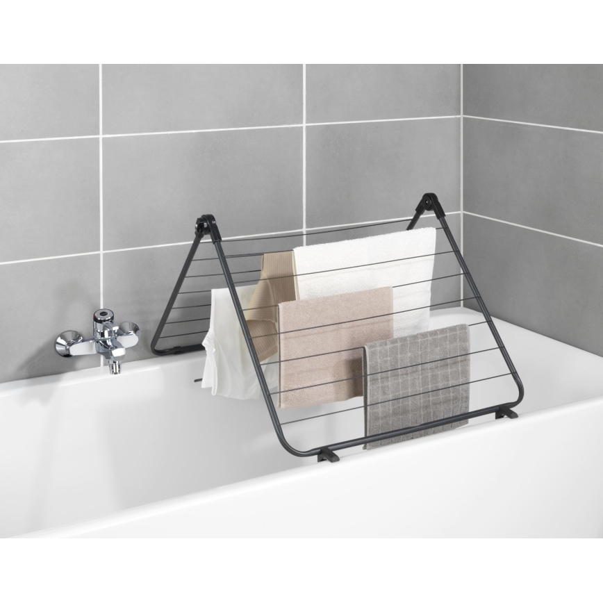 WENKO 63003100 - Pesukuivatusrest CHAMPION 65x114 cm must